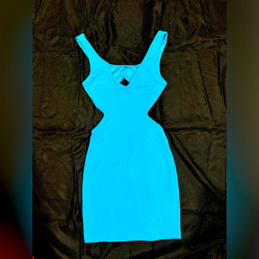 Bebe cut out dress